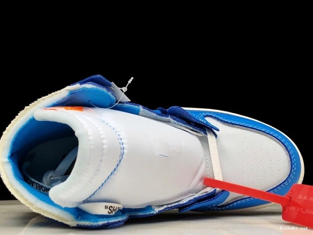 Jordan UNC Air Off-White Blue 1 AQ0818-148 Powder 0520